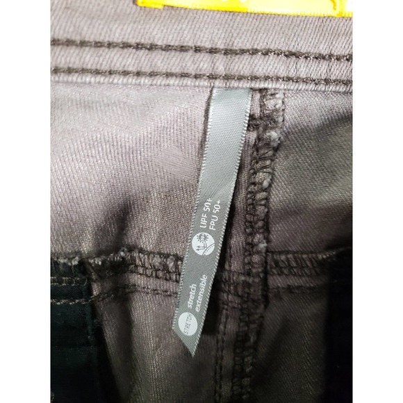 Lole Jeans Womens 14 Gray Stretch UPF 50+ Pockets Mid-Rise Regular Fit Skinny - Picture 8 of 11